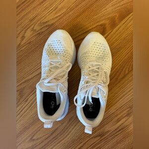 Nike React Infinity Run Flyknit 2 White Metallic Silver Women's 7,5